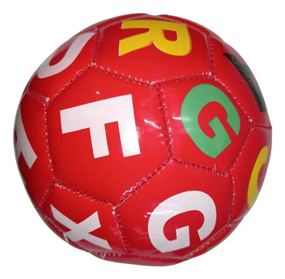 Balón De Fútbol #2 Mini Equipo Diseño Letras 16