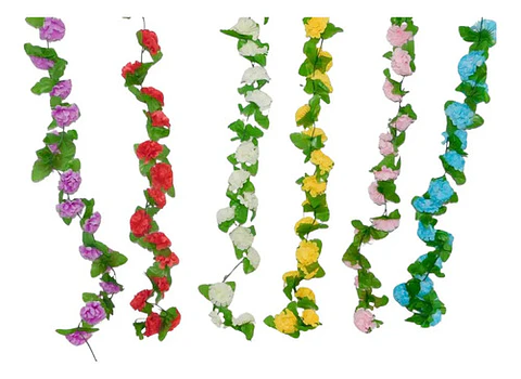Enredadera Flor 1 Helecho 210 Cm Hoja Mata Rosas