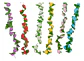 Enredadera Flor 1 Helecho 210 Cm Hoja Mata Rosas - Miniatura 1