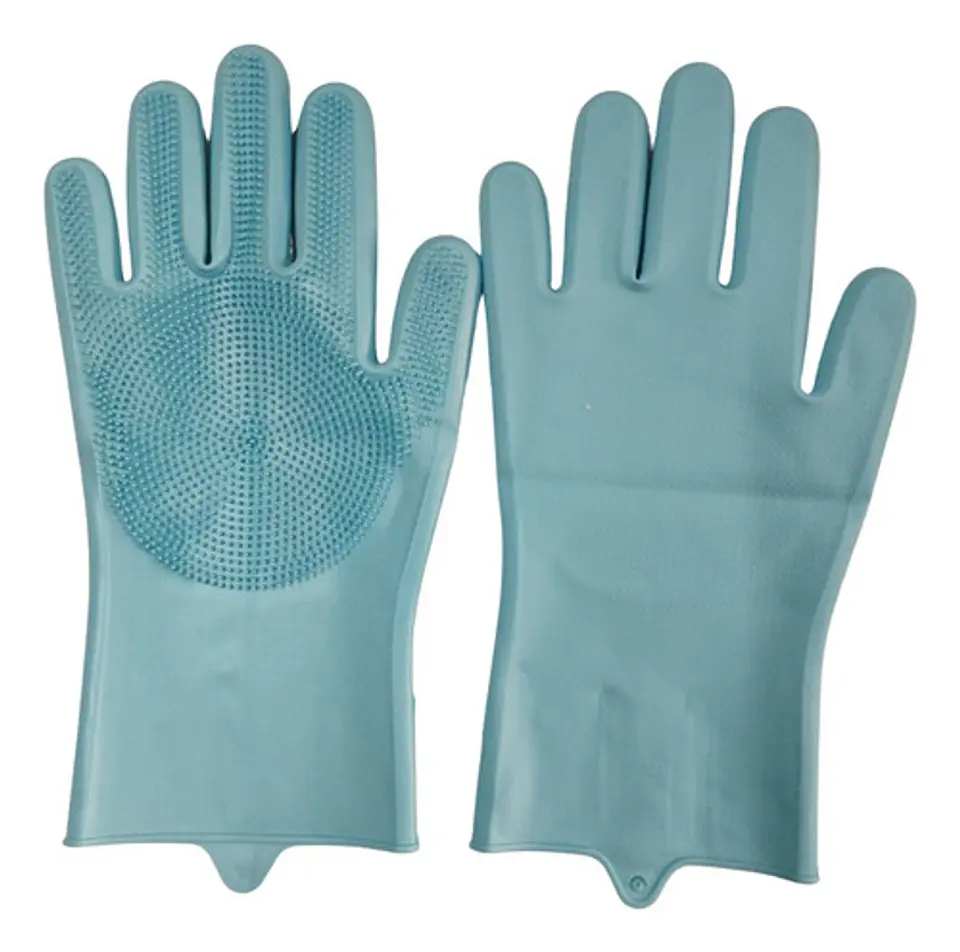 2 Guante Magico Silicona Esponja Cocina Mascota Todo Uso 7