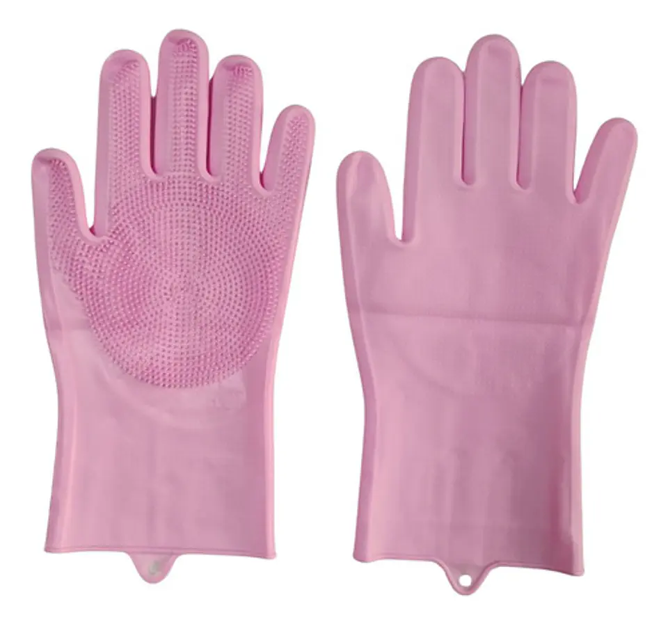 2 Guante Magico Silicona Esponja Cocina Mascota Todo Uso 10