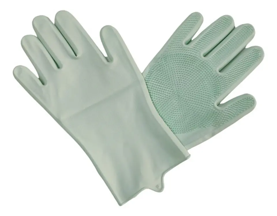 2 Guante Magico Silicona Esponja Cocina Mascota Todo Uso 13