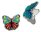 Espejo Mariposa Plateado Con Aumento Portátil De Bolsillo - Miniatura 5