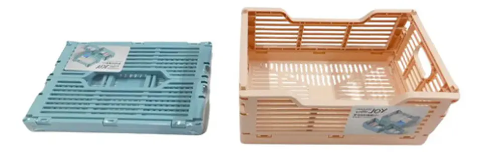 Cesta  Almacenamiento Plegable Mediana Organizador 31x21 Cm 2
