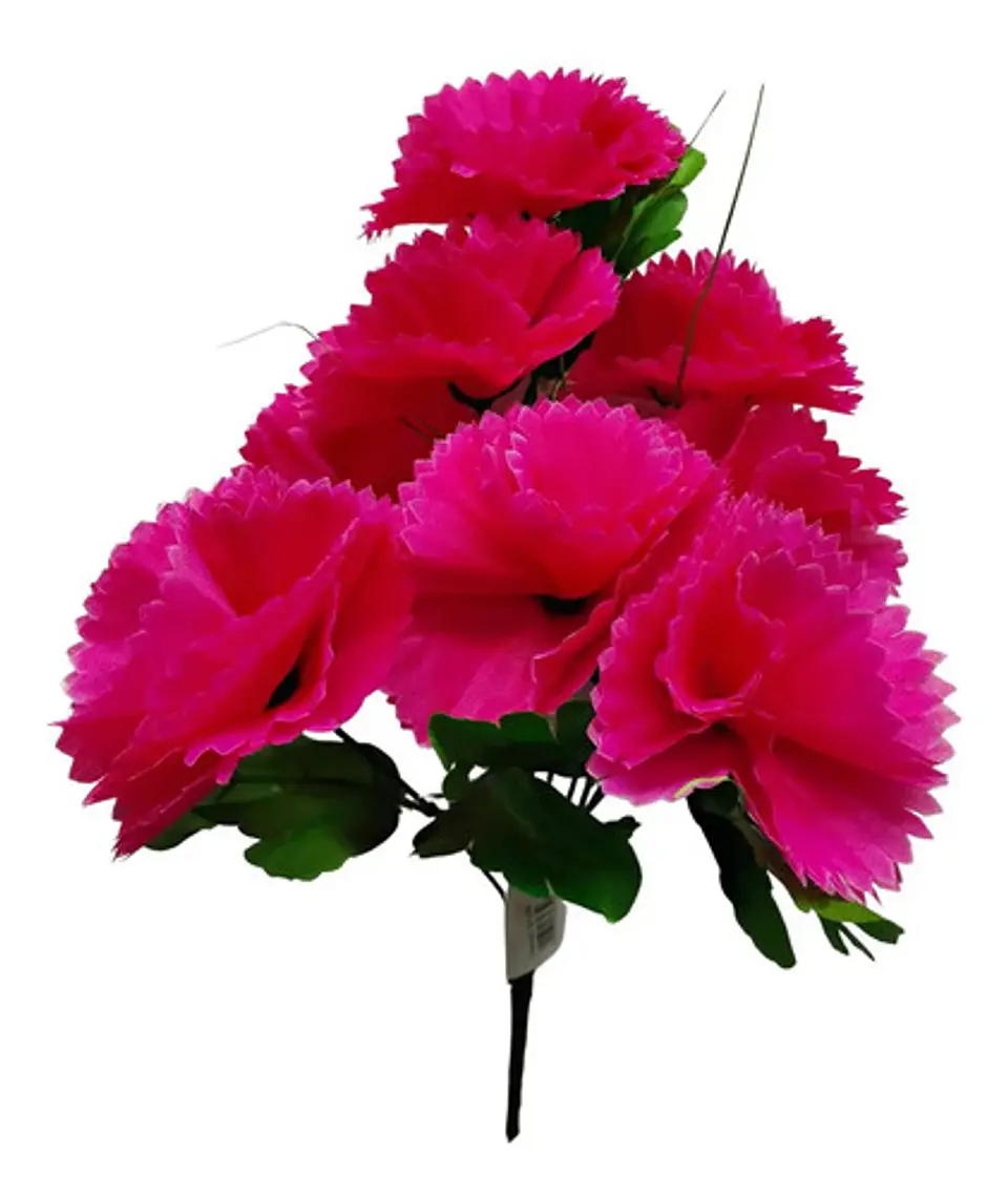 Ramo Clavel  Flores Artificiales Decoración  3