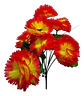 Ramo Clavel  Flores Artificiales Decoración  - Miniatura 4
