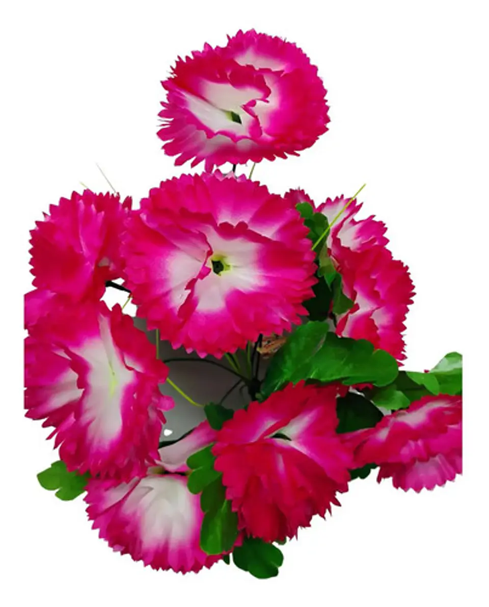 Ramo Clavel  Flores Artificiales Decoración  6