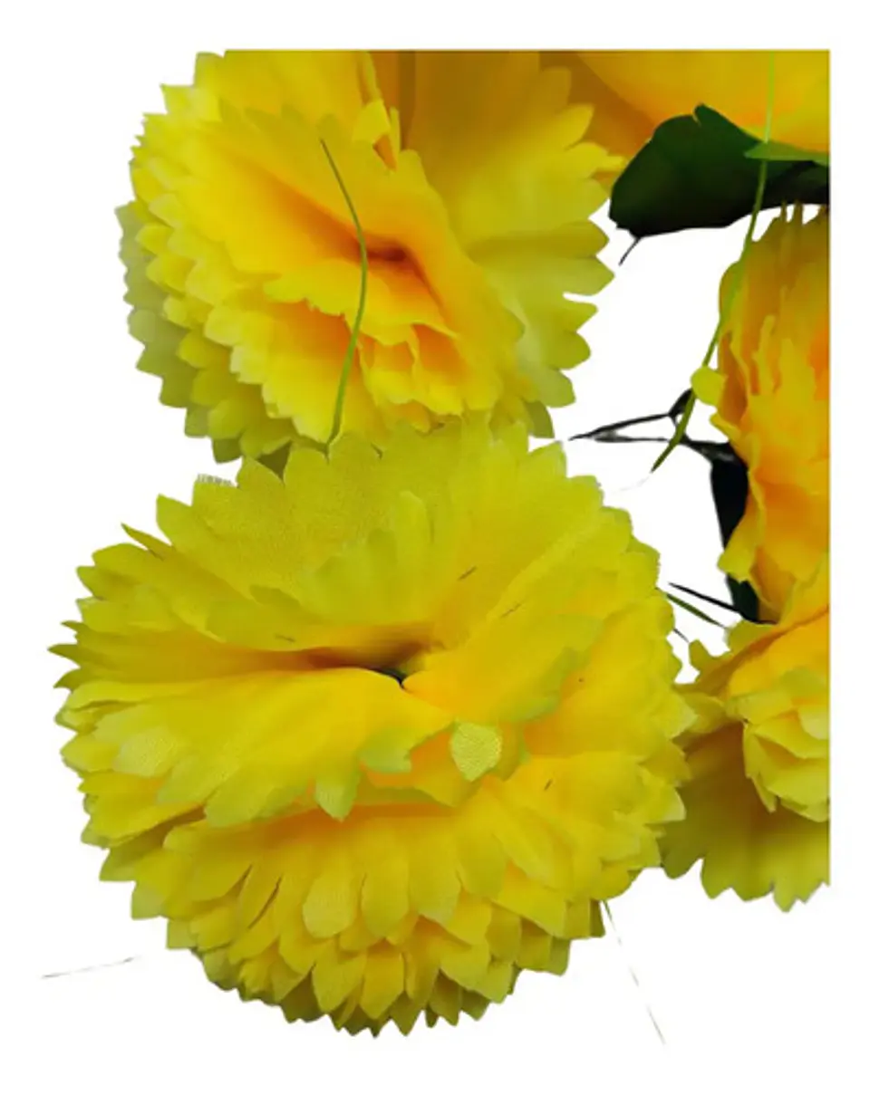 Ramo Clavel  Flores Artificiales Decoración  8