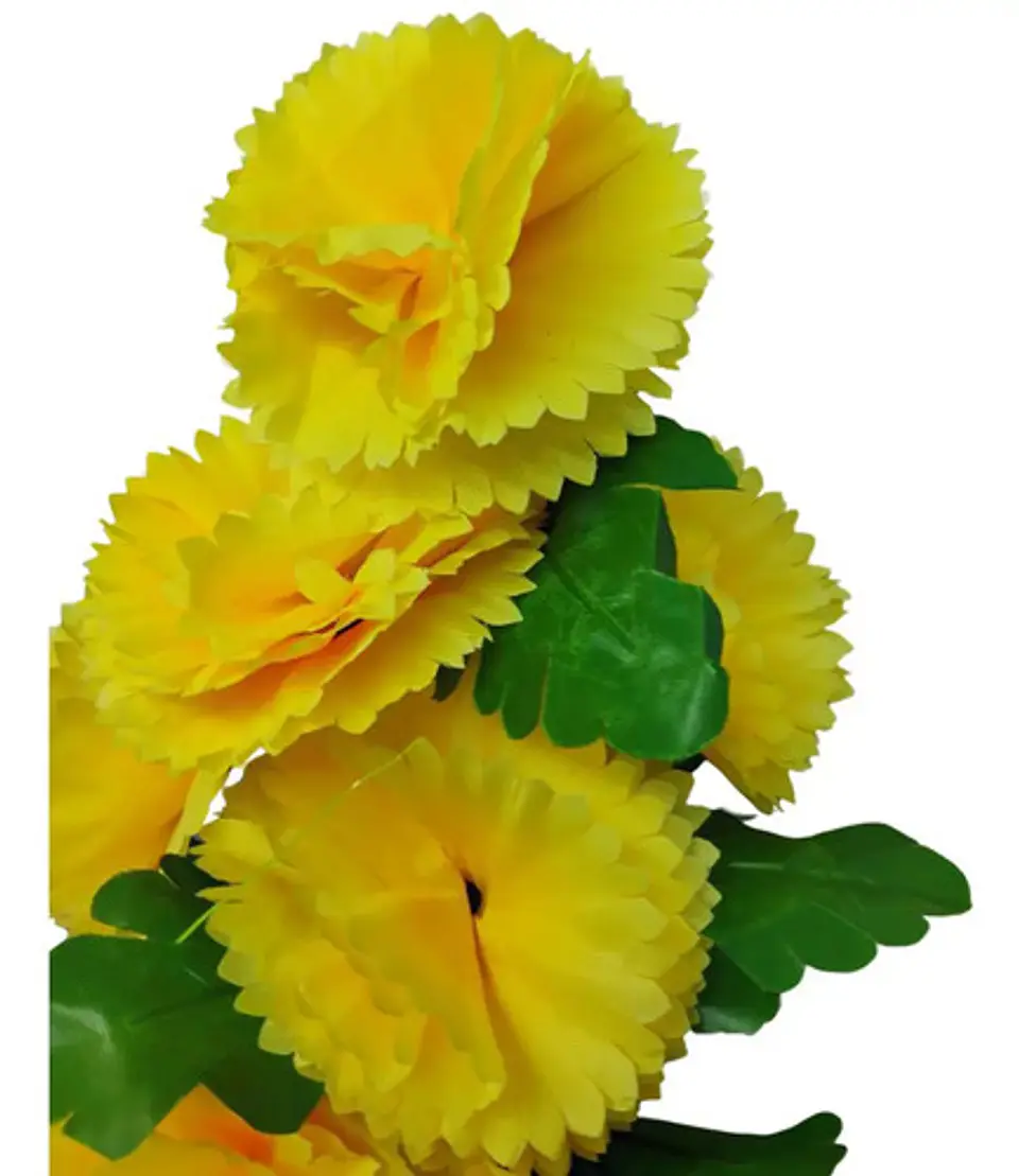 Ramo Clavel  Flores Artificiales Decoración  9