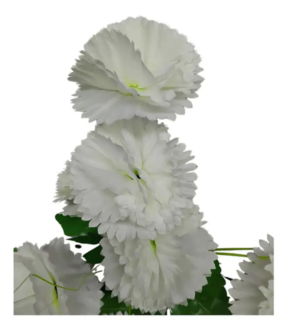 Ramo Clavel  Flores Artificiales Decoración  13