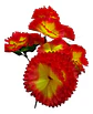 Ramo Clavel  Flores Artificiales Decoración  - Miniatura 14