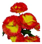 Ramo Clavel  Flores Artificiales Decoración  - Miniatura 16