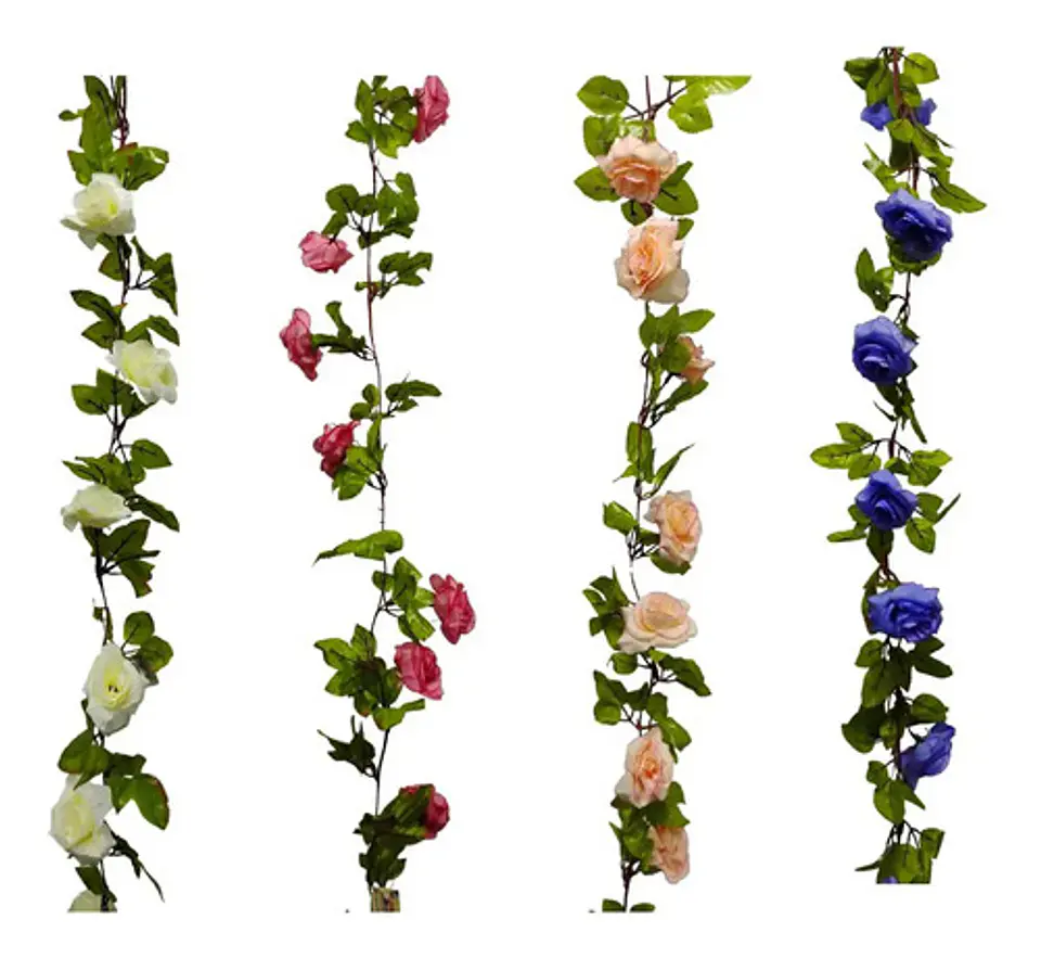 Enredadera Flor 1 Jardin 200cm Hoja Mata Rosas 1