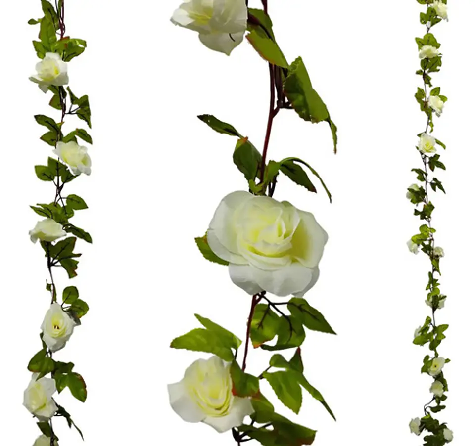 Enredadera Flor 1 Jardin 200cm Hoja Mata Rosas 6