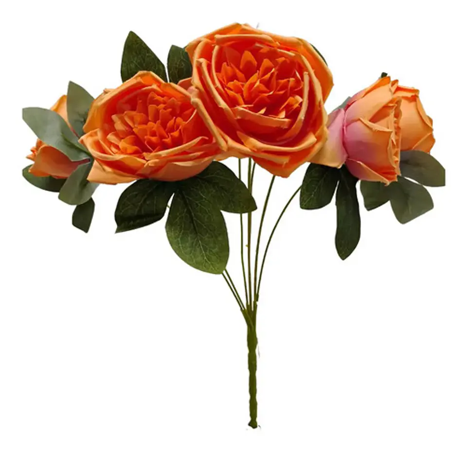 Matas Rosas Secas Flores Artificiales Decoración  3