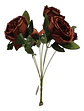 Matas Rosas Secas Flores Artificiales Decoración  - Miniatura 4