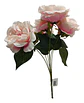 Matas Rosas Secas Flores Artificiales Decoración  - Miniatura 6
