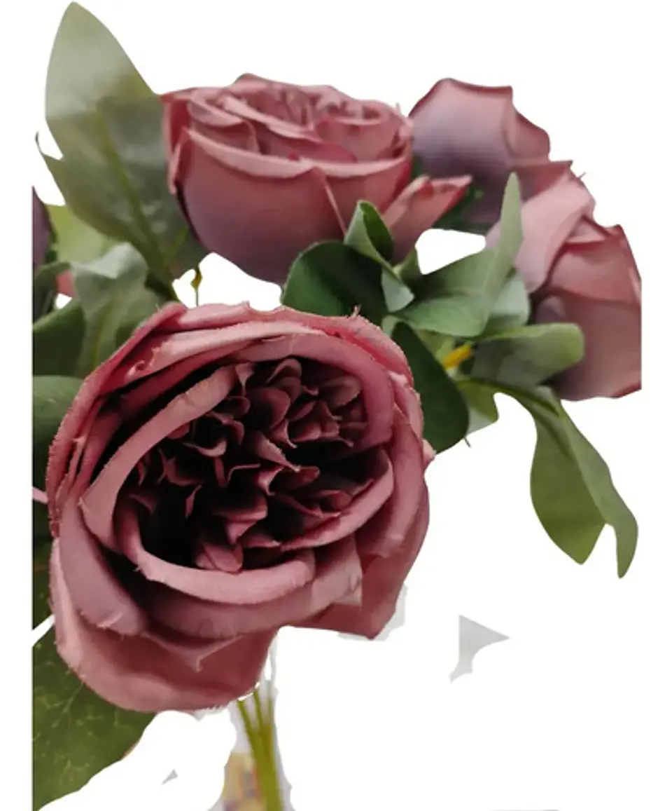 Matas Rosas Secas Flores Artificiales Decoración  11