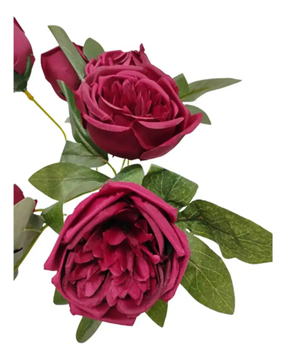 Matas Rosas Secas Flores Artificiales Decoración  18