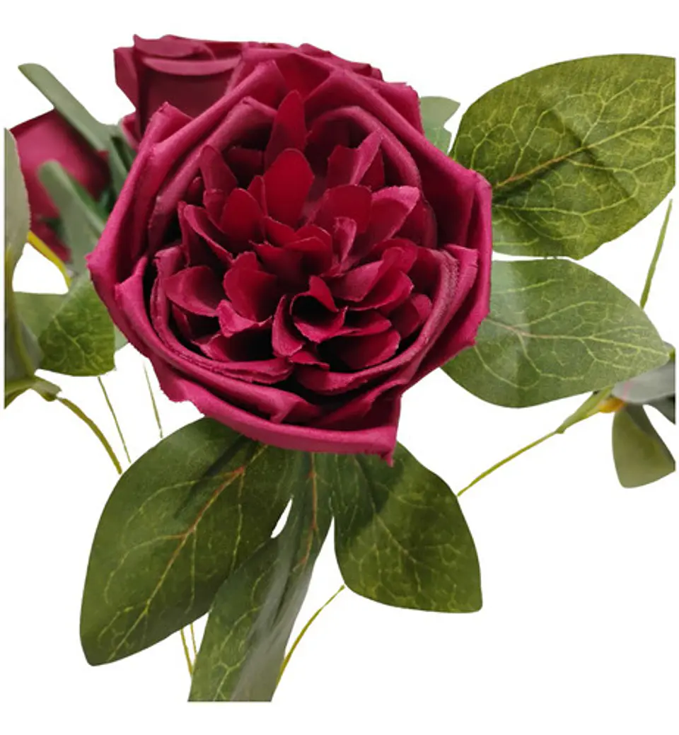 Matas Rosas Secas Flores Artificiales Decoración  19