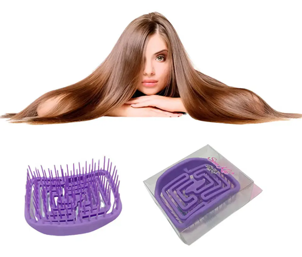 Cepillo Para Cabello Desenreda Suave Viajero 1