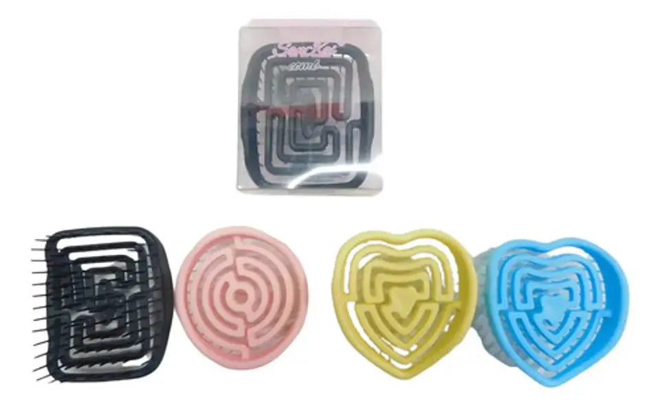 Cepillo Para Cabello Desenreda Suave Viajero 2