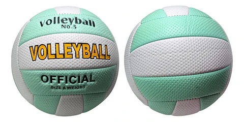 Balón Voleibol Deporte Juego Multicolor Naranja Rosado Verde