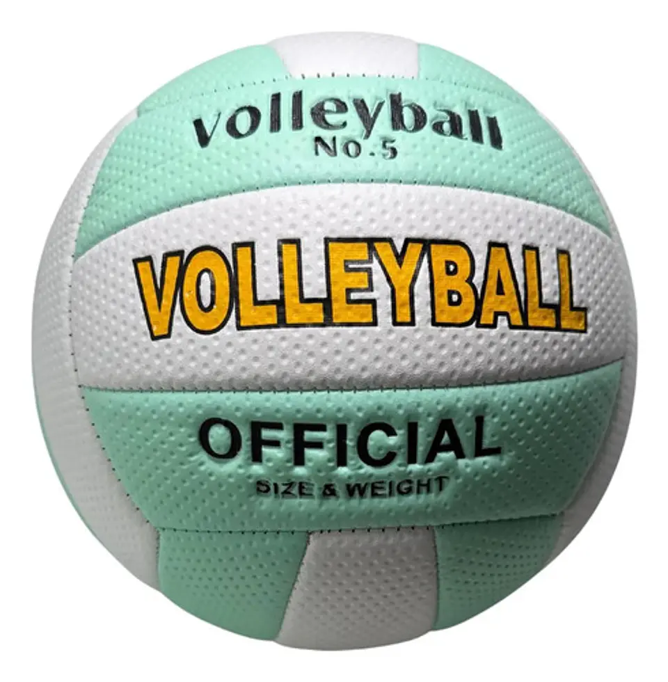 Balón Voleibol Deporte Juego Multicolor Naranja Rosado Verde 2