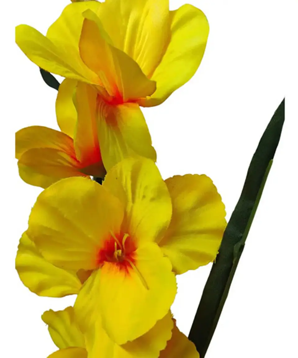 Gladiolas Flores Artificiales Vara Nardo  9