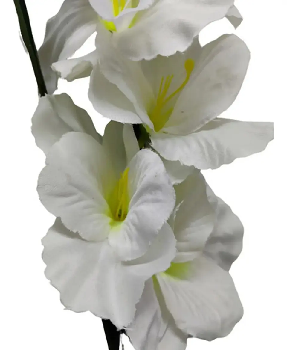 Gladiolas Flores Artificiales Vara Nardo  12