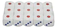 Dados Blancos  X15 Und 40mm Panela Juego De Mesa - Miniatura 1