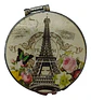 Espejo Cuadrado Redondo Corazón 3und Torre De París Bolsillo - Miniatura 12