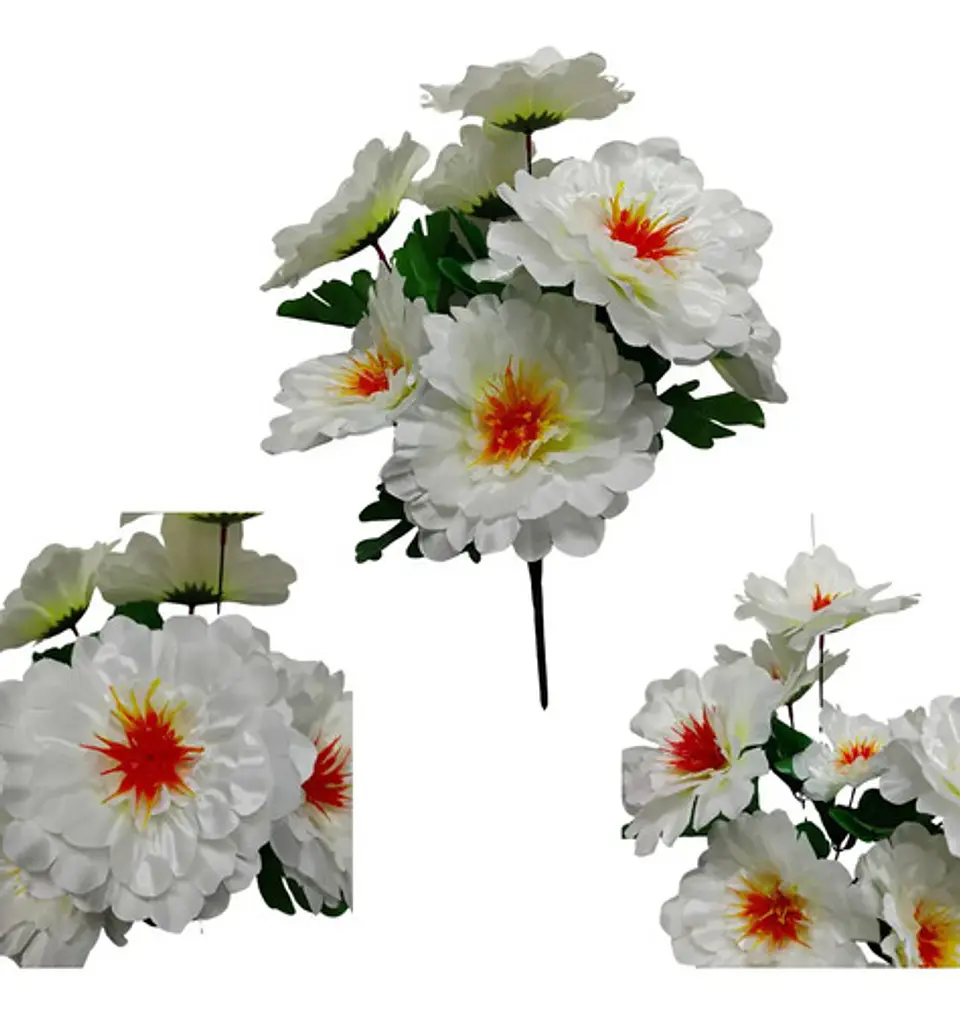 Ramo  Gervera Flores Artificiales Decoración 14