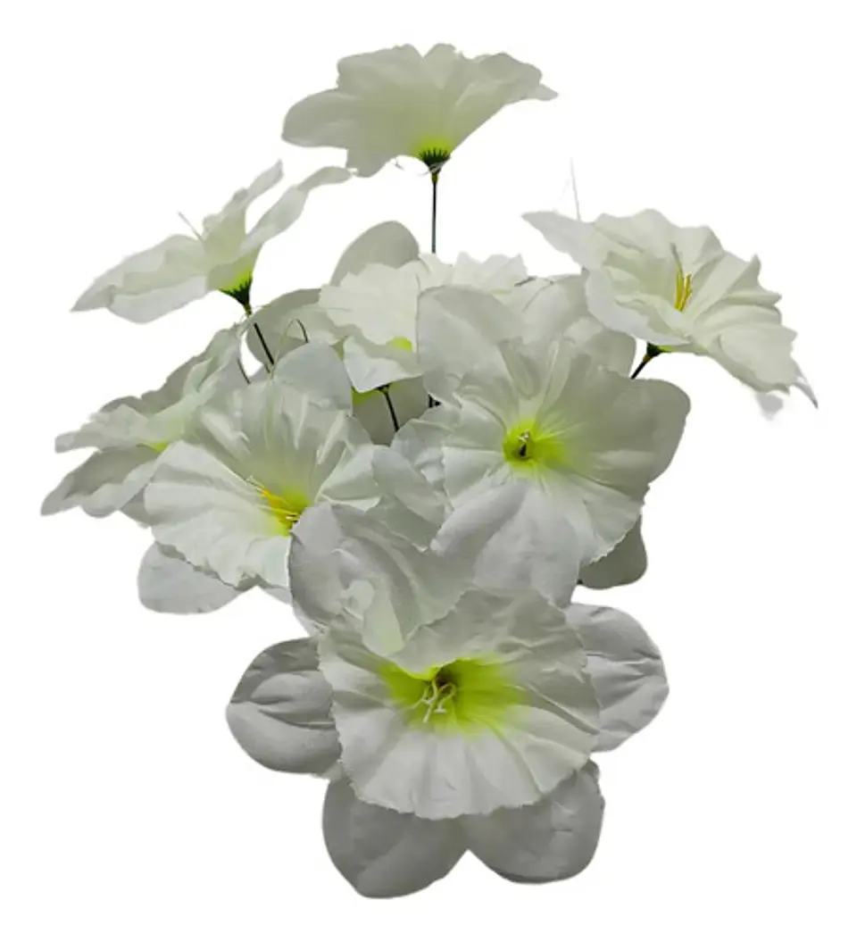 Flores Artificiales Ramo Dalia Rosas  10