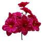 Flores Artificiales Ramo Dalia Rosas  - Miniatura 13