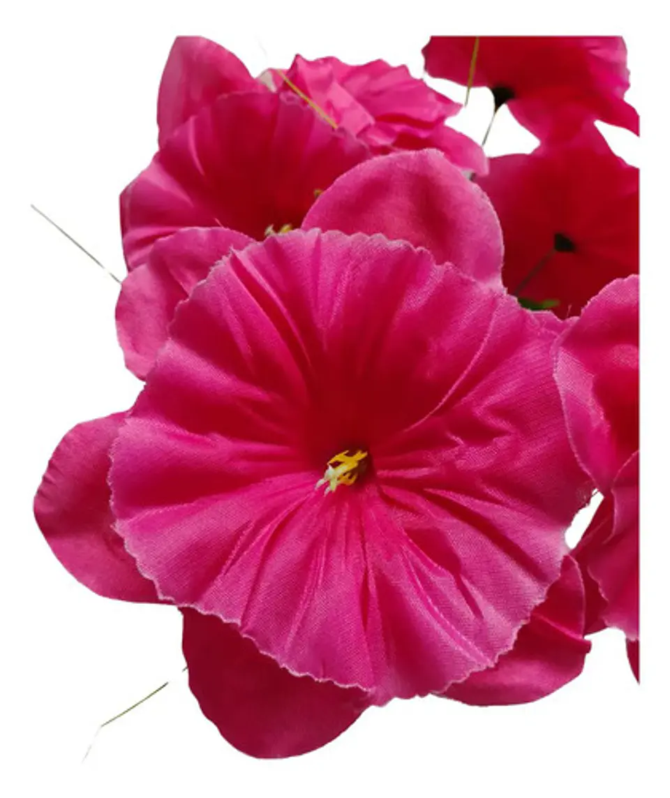 Flores Artificiales Ramo Dalia Rosas  15