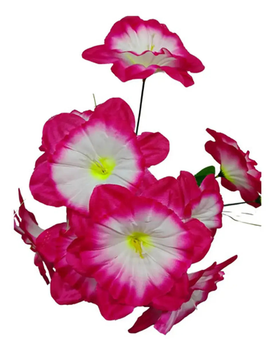 Flores Artificiales Ramo Dalia Rosas  16
