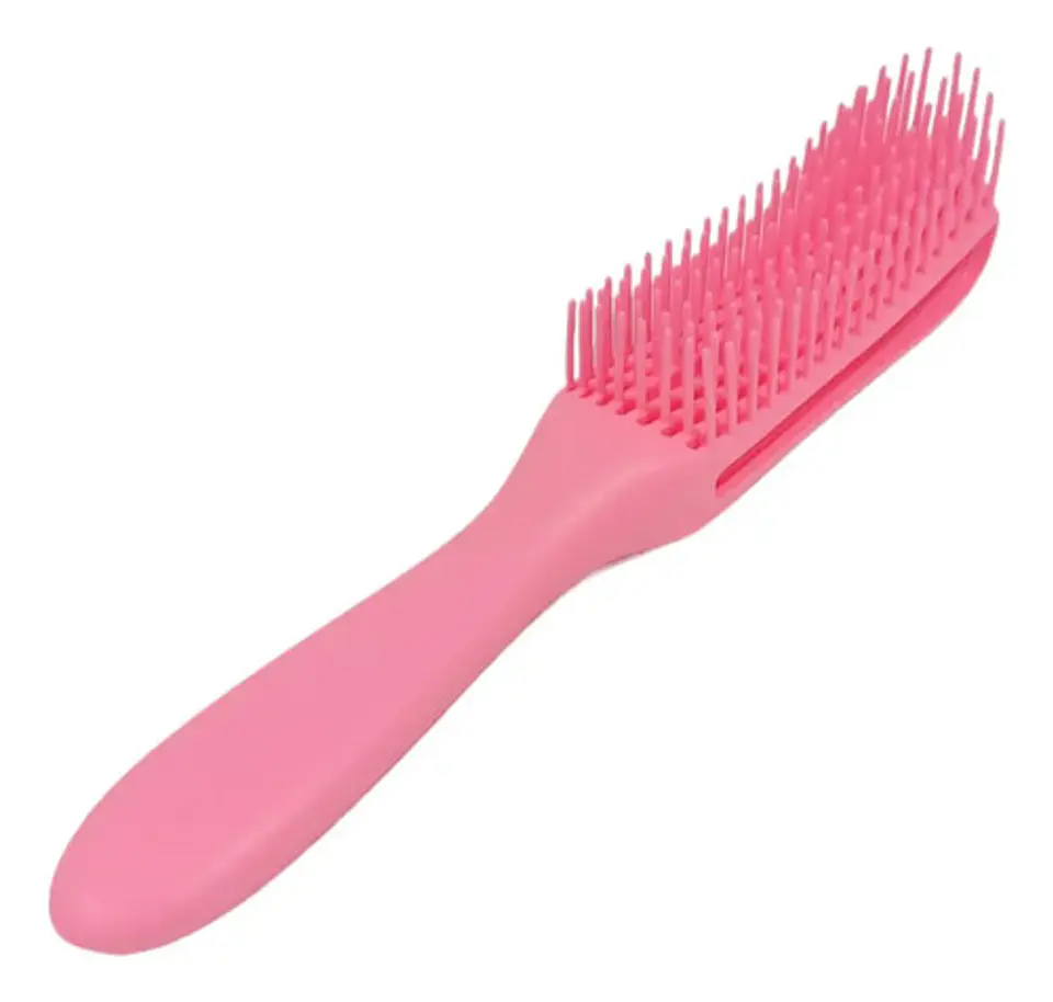 Cepillo En Goma Cabello Delgado Desenreda Suave Viajero 4