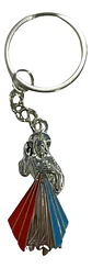 Llavero Metálico Sagrado Corazón De Jesús   X1und - Miniatura 1