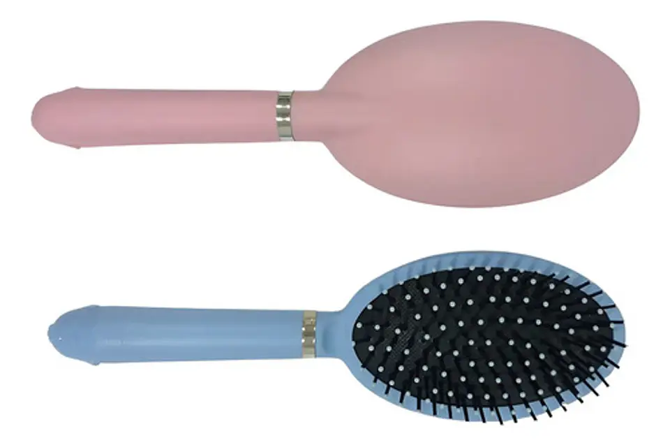 Cepillo Para Cabello Desenreda Suave Goma Ovalado 3939 1