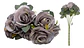 Matas Rosas Colores Vivos Flores Artificiales 42cm  - Miniatura 21