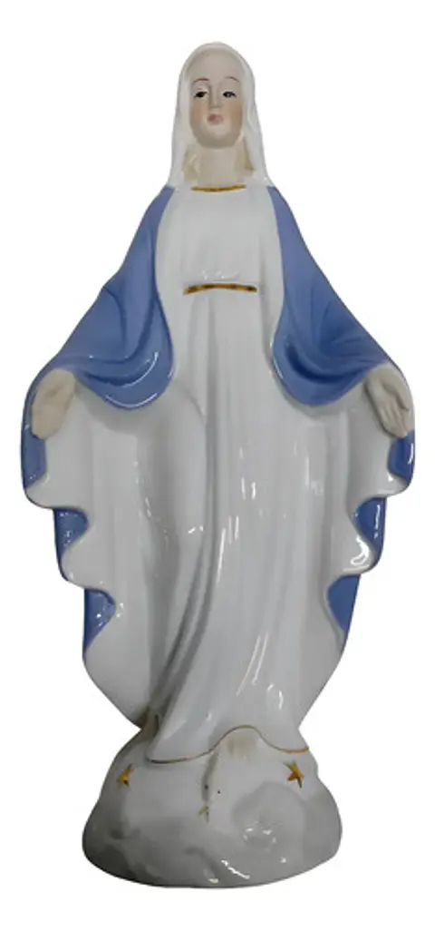 Estatuilla Figura Decoración Virgen La Milagrosa Grande 31cm