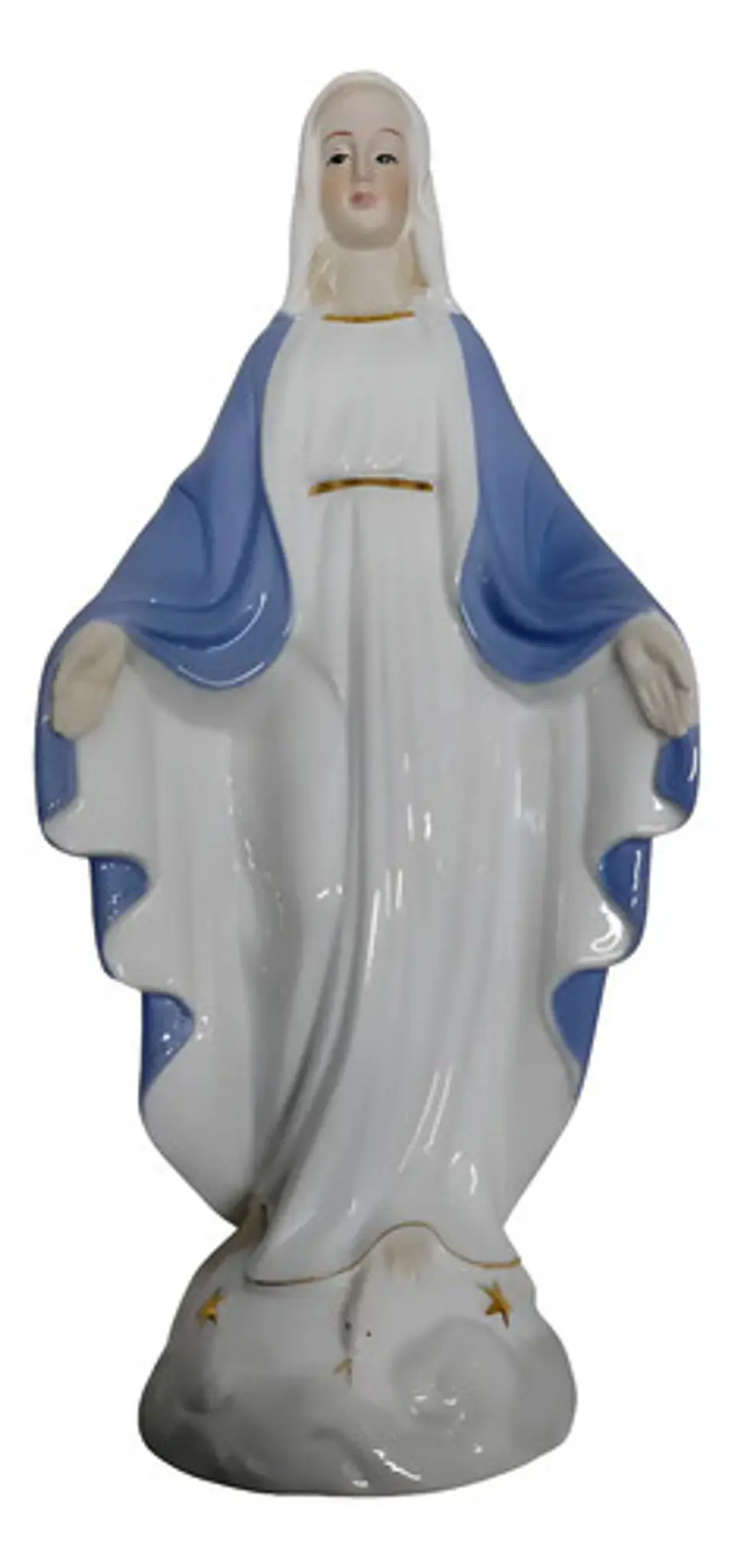 Estatuilla Figura Decoración Virgen La Milagrosa Grande 31cm 1
