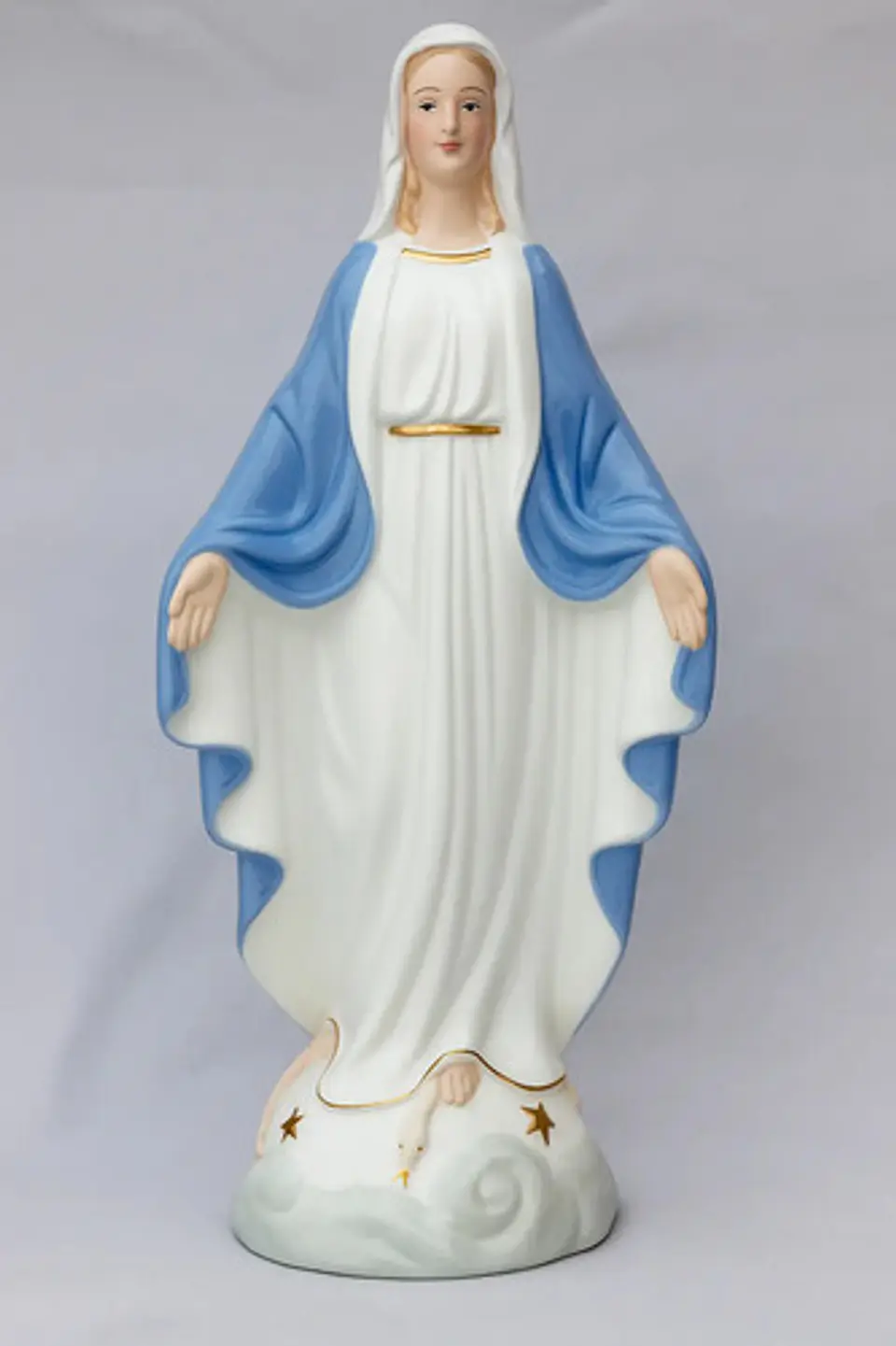 Estatuilla Figura Decoración Virgen La Milagrosa Grande 31cm 4