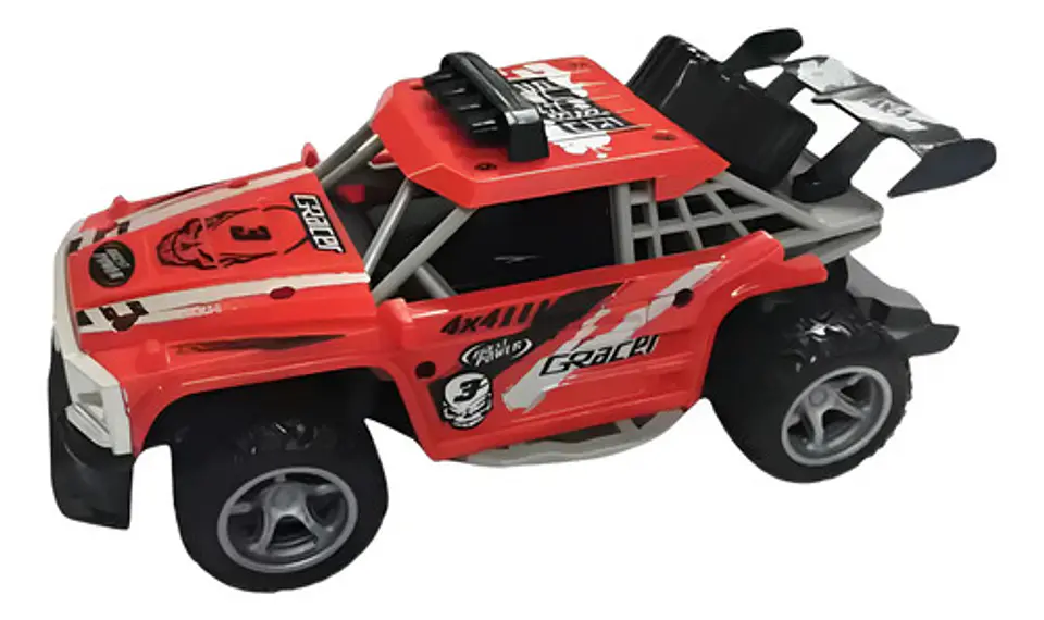 Camioneta Police 4x4 Auto Coche Carro Control Juguete Niños 1