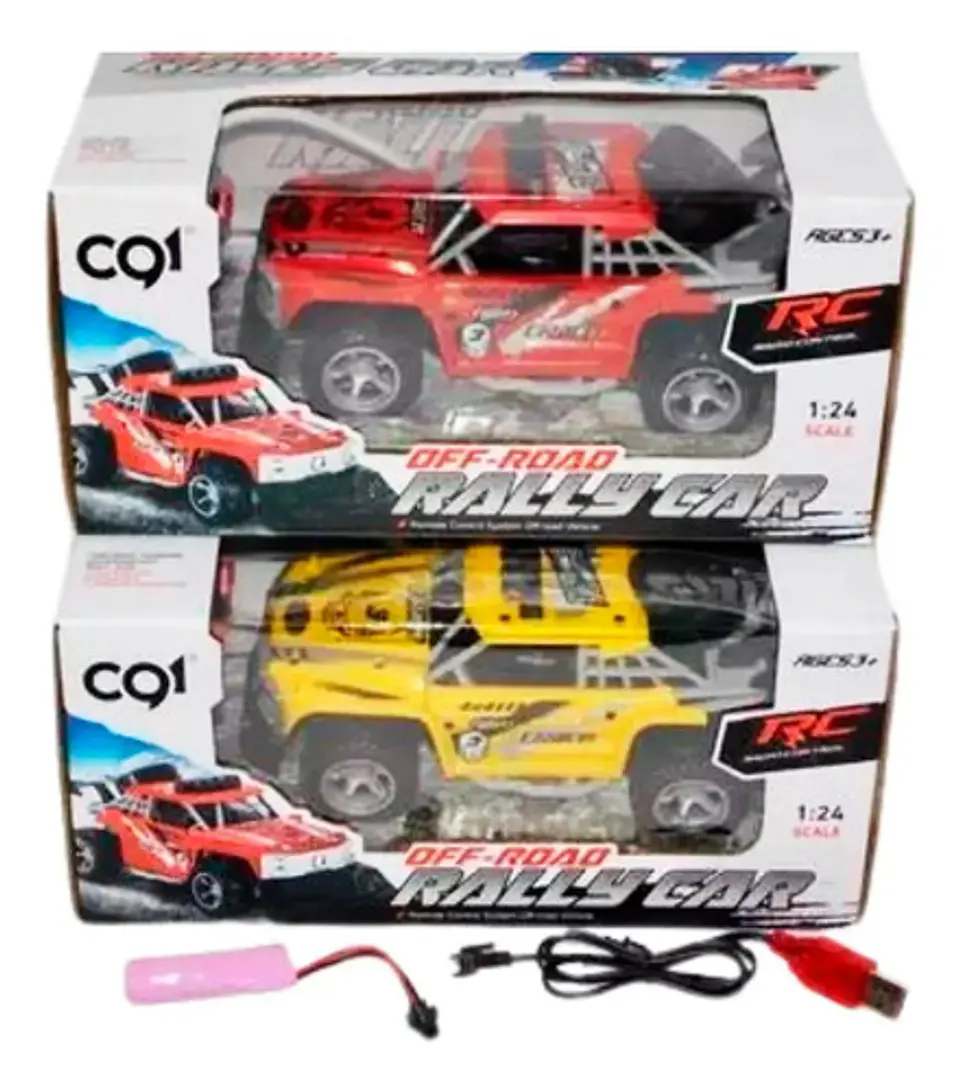 Camioneta Police 4x4 Auto Coche Carro Control Juguete Niños 3