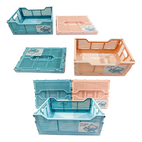 Cesta Plegable Almacenamiento Organizador X3 Und 22-31- 40cm
