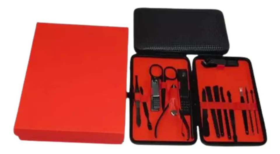 Manicure Kit Pedicure Estuche Belleza Corta Uñas 1