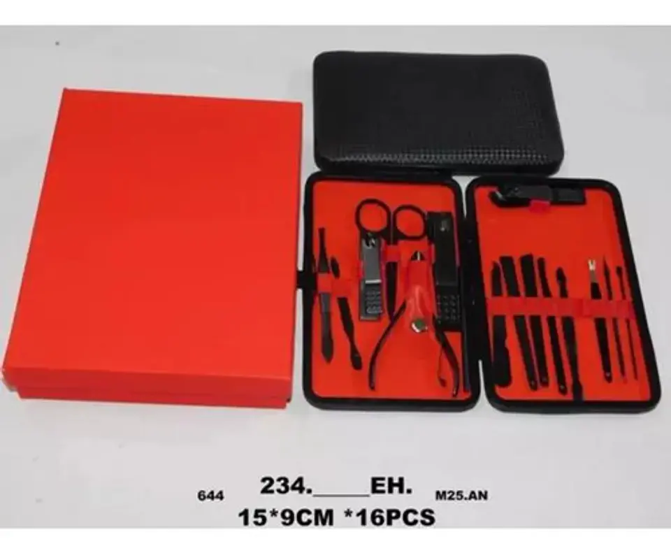 Manicure Kit Pedicure Estuche Belleza Corta Uñas 2