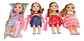 Juguete Niñas Muñeca Plástica X1und Cabello Peinar - Miniatura 1